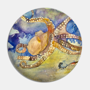 Octopus Pin