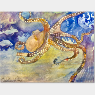 Octopus Posters and Art