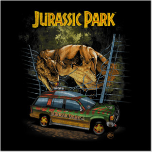 Jurassic Park Velociraptor Clever Girl Posters and Art