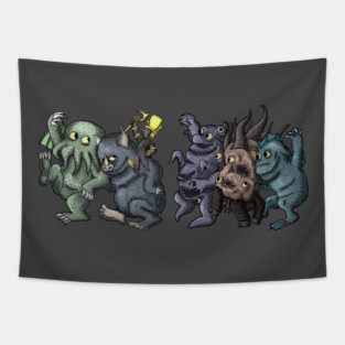 Where the Eldritch Things Are Tapestry