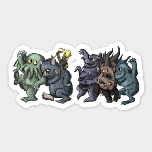 Where the Eldritch Things Are Sticker