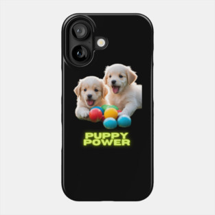 Puppy Power Phone Case