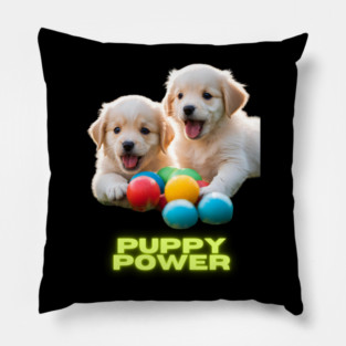 Puppy Power Pillow