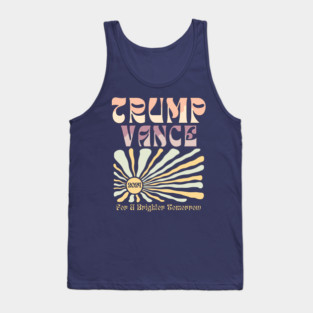 Trump Vance 2024 Boho Aesthetic Tank Top