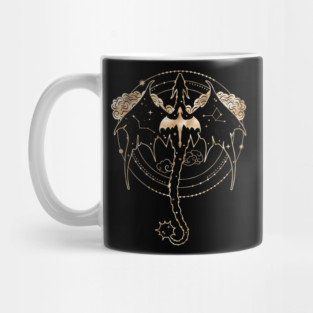 Fourth Wing - Tairn and Andarna - Bookish Fantasy Dragons Mug