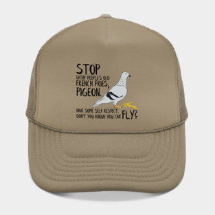 Stop Pidgeon - Tracy Morgan 30 Rock Quote Hat
