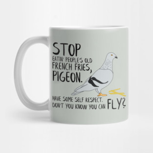 Stop Pidgeon - Tracy Morgan 30 Rock Quote Mug