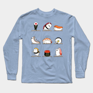 Sushi Yoga Long Sleeve T-Shirt