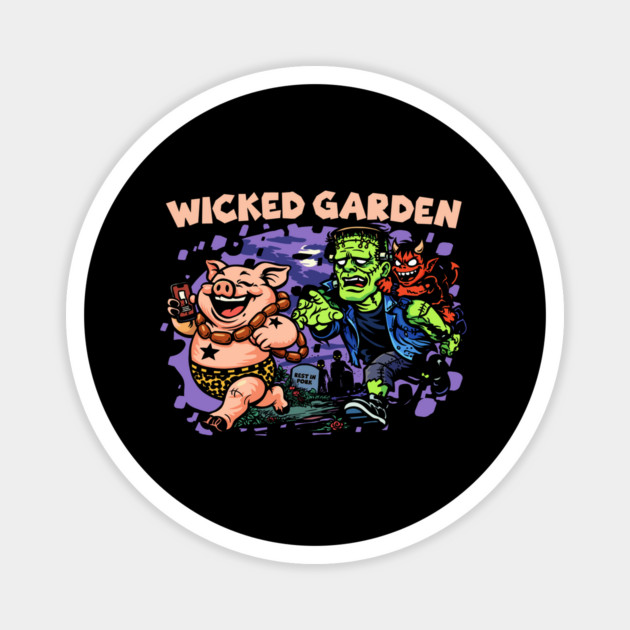 WICKED GARDEN Magnet by artslaves