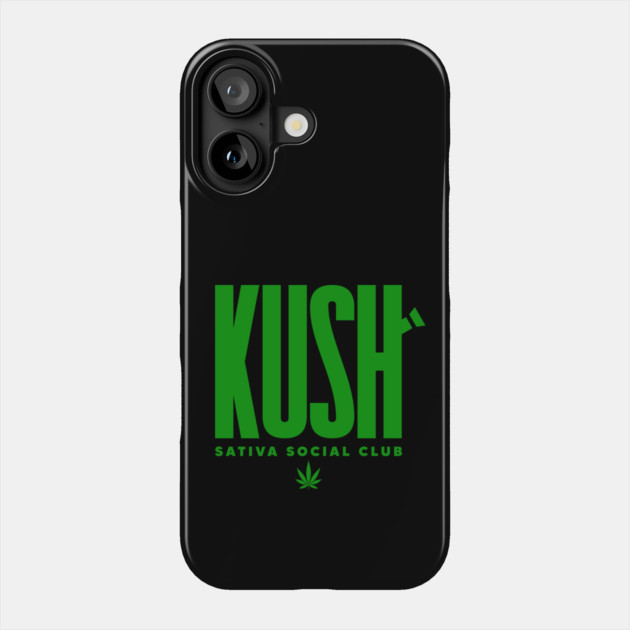 KUSH Phone Case by artslaves