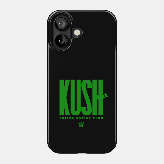 KUSH Phone Case by artslaves