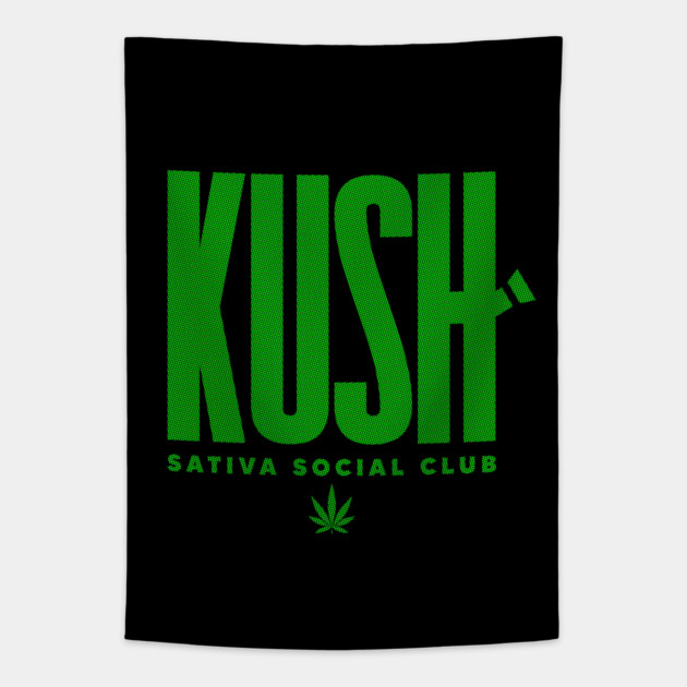 KUSH Tapestry by artslaves