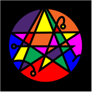 Rainbow Necronomicon Posters and Art