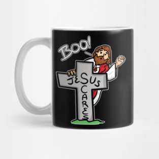 Jesus Scares Mug