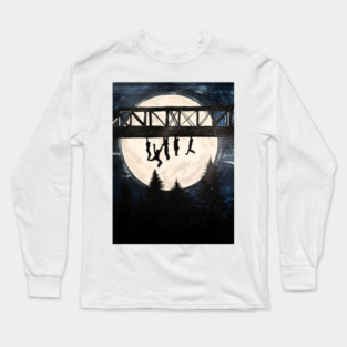 The Lost Boys Halloween 80s Art Long Sleeve T-Shirt