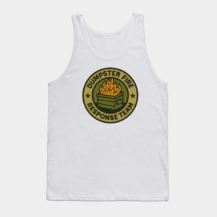 dumpster-fire-response-team Tank Top