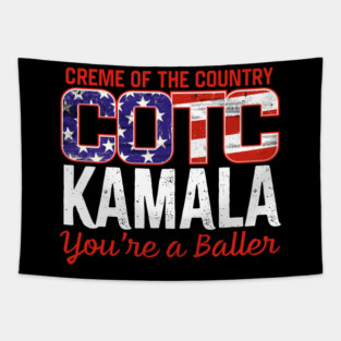Kamala The Baller Tapestry