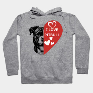 I-Love-Pitbull Hoodie