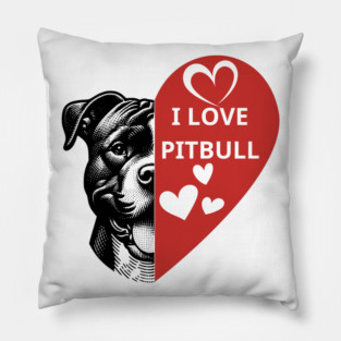 I-Love-Pitbull Pillow