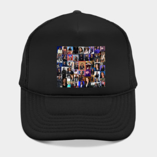 Kamala Harris Presidente Photo Wall Seamless Hat