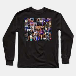 Kamala Harris Presidente Photo Wall Seamless Long Sleeve T-Shirt