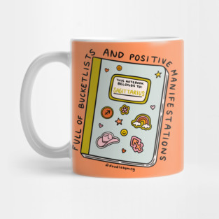 Sagittarius Notebook Mug