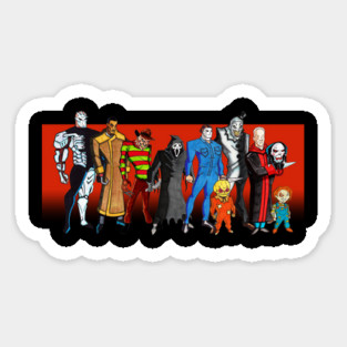 Horror Icons the Animated Series! Magnet