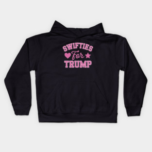 SWIFTIES FOR TRUMP - TRUMP 2024 Kids Hoodie