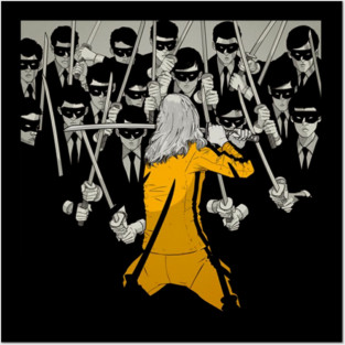 Kill Bill Vintage Artwork Posters and Art