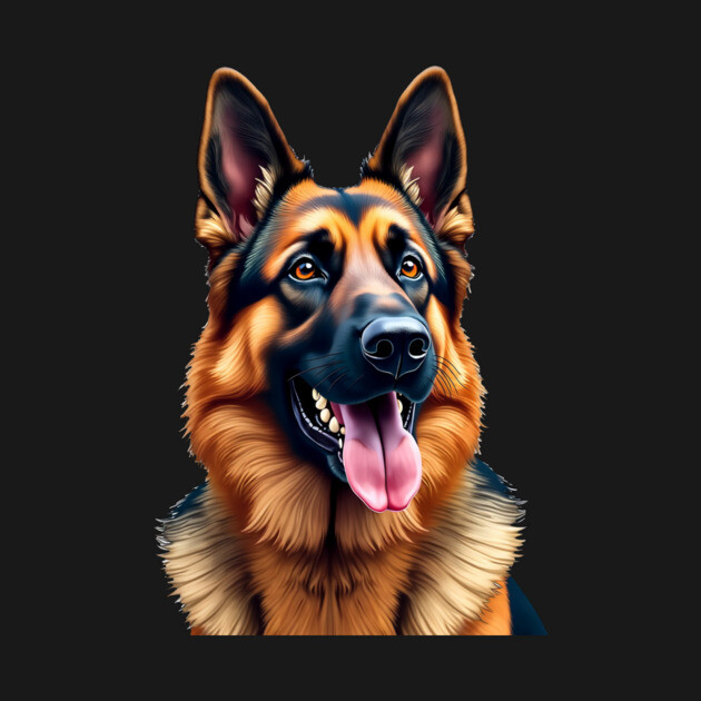 Older German Shepherd : Timeless Loyalty by IamActiveDog