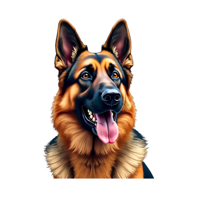 Older German Shepherd : Timeless Loyalty by IamActiveDog