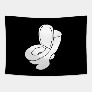 Toilet Tapestry
