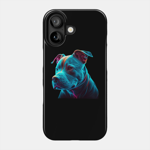 Blue Nose Pitbull Spirit: Courage and Resilience Phone Case by IamActiveDog