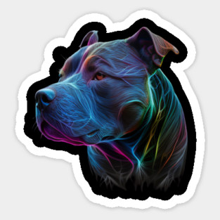 Blue Nose Pitbull Fierce: Bold and Brave Magnet