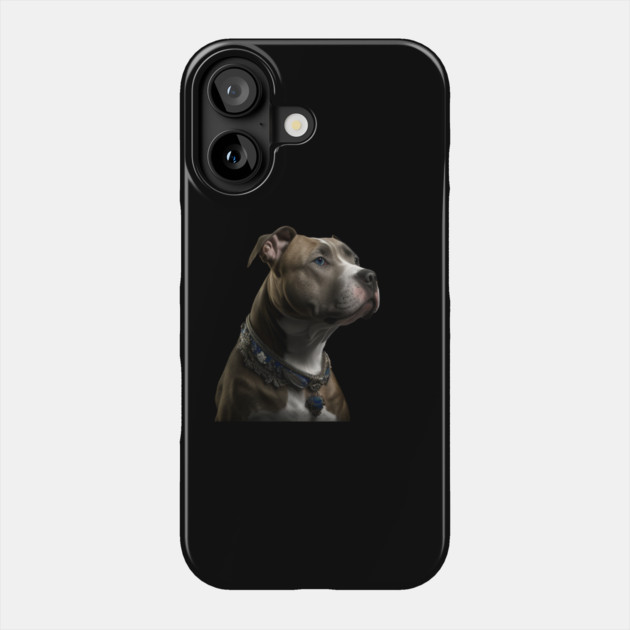 Blue Nose Pitbull Excellence: American Staffordshire Phone Case by IamActiveDog