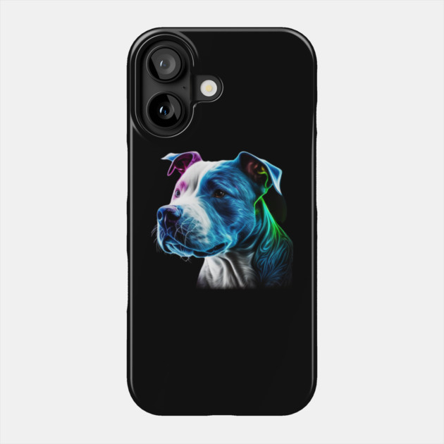 Blue Nose American Staffordshire Majesty: Strength and Honor Phone Case by IamActiveDog