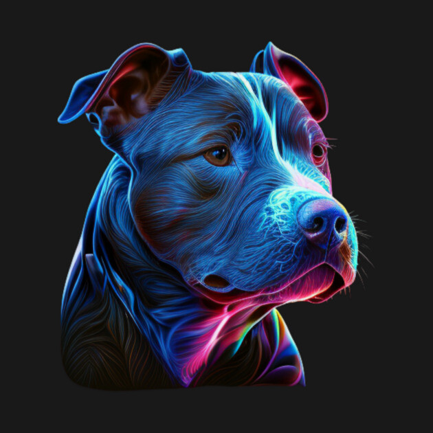 Blue Nose Pitbull Heart: Love and Devotion by IamActiveDog