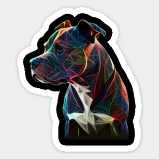 Blue Nose Pitbull Passion: Loyalty and Love Sticker