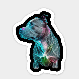 American Blue Nose Pitbull Pride: Strength and Honor Magnet