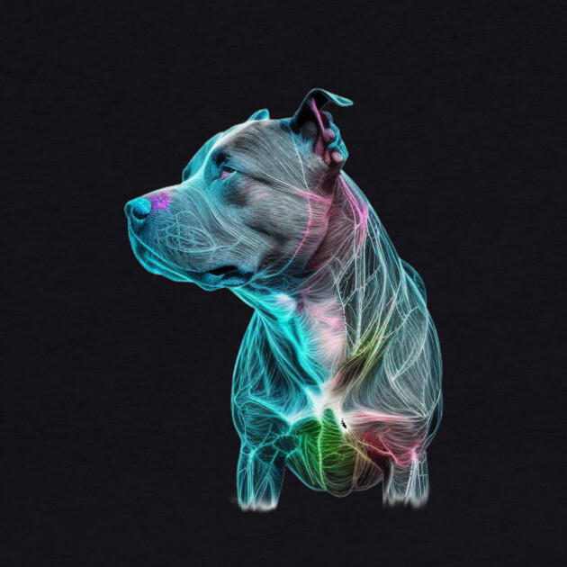 American Blue Nose Pitbull Pride: Strength and Honor by IamActiveDog