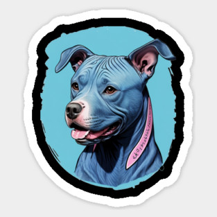 Blue Nose Pitbull Majesty: Noble and True Magnet