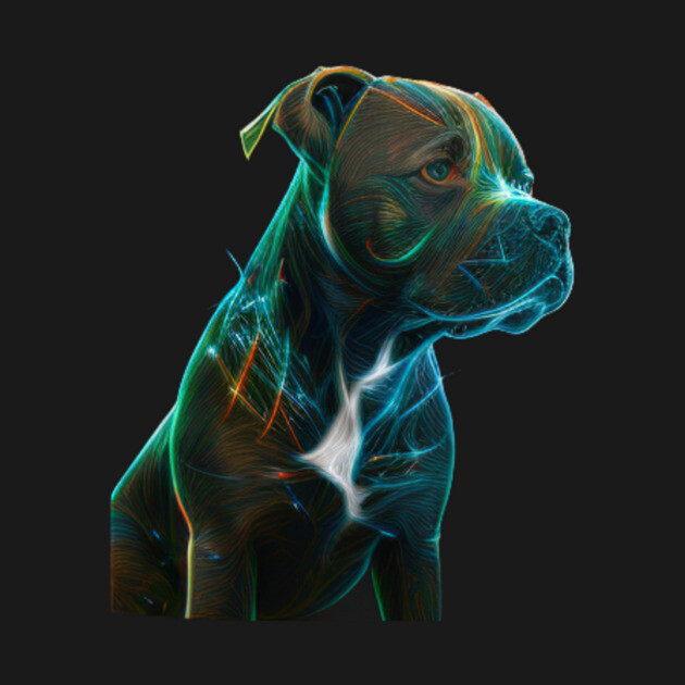 Blue Nose Pitbull Glory: Courage and Love by IamActiveDog