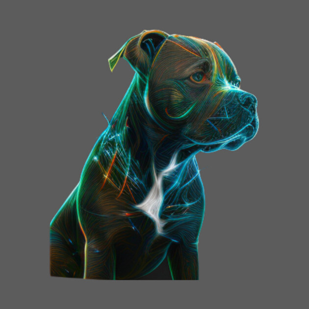 Blue Nose Pitbull Glory: Courage and Love by IamActiveDog