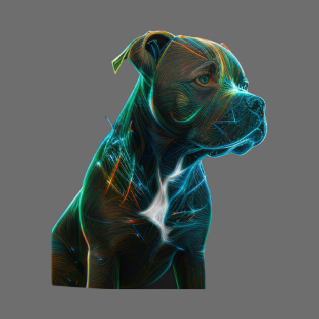 Blue Nose Pitbull Glory: Courage and Love by IamActiveDog