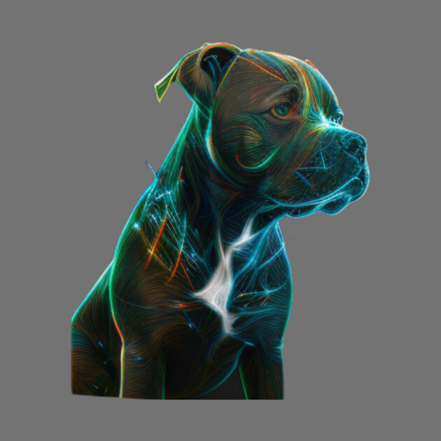 Blue Nose Pitbull Glory: Courage and Love by IamActiveDog