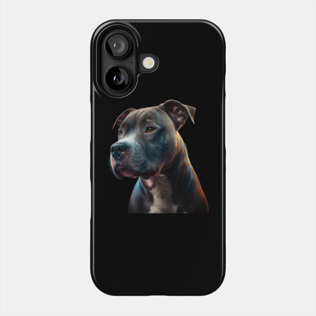 Blue Nose Pitbull True Spirit Phone Case by IamActiveDog