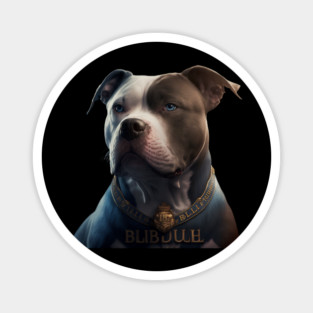 Pride of the Blue: Blue Nose Pitbull Magnet