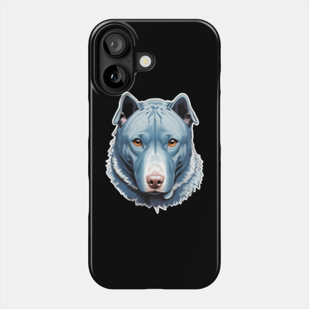 Blue Nose Pitbull - Powerful and Proud Phone Case by IamActiveDog
