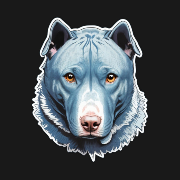 Blue Nose Pitbull - Powerful and Proud by IamActiveDog