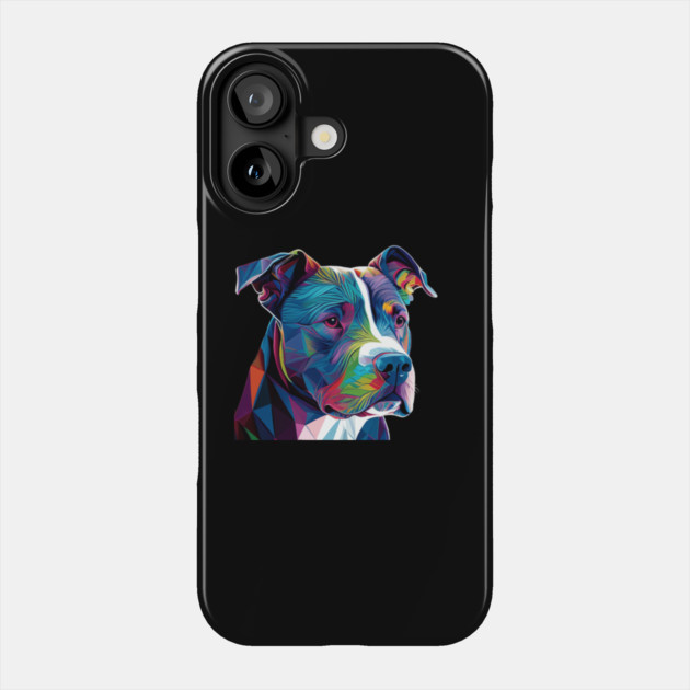 Blue Nose Pitbull Excellence: American Staffordshire Phone Case by IamActiveDog